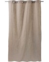 RIDEAU COTON BEIGE 140X250 CM