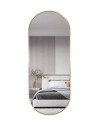 MIROIR GELULE ALU  DORE  50X110CM