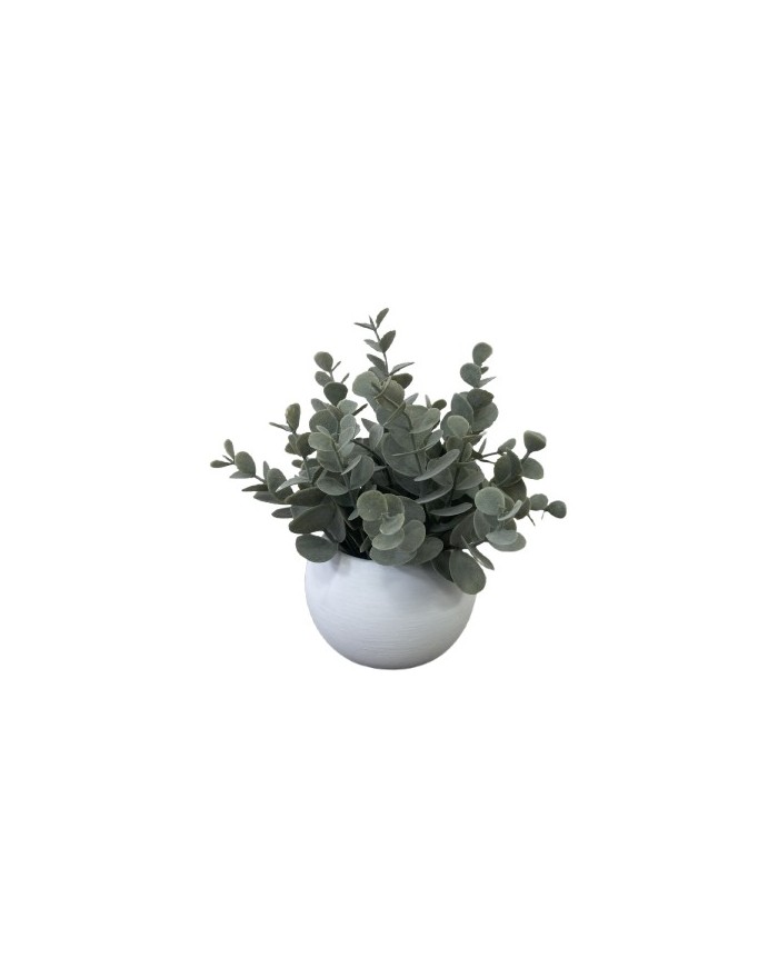 PLANTE ARTIFICIELLE POT CERAMIQUE H18CM