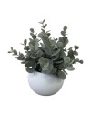 PLANTE ARTIFICIELLE POT CERAMIQUE H18CM