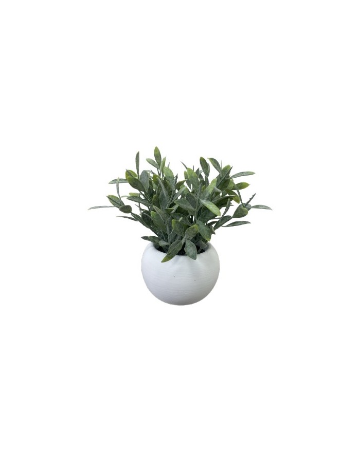 PLANTE ARTIFICIELLE POT CERAMIQUE H18CM