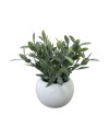PLANTE ARTIFICIELLE POT CERAMIQUE H18CM