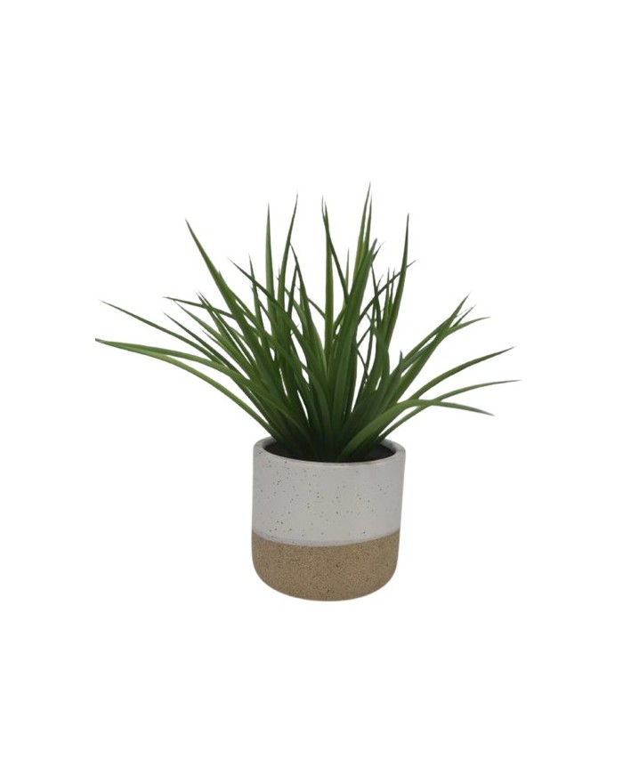 PLANTE ARTIFICIELLE POT CERAMIQUE H26CM