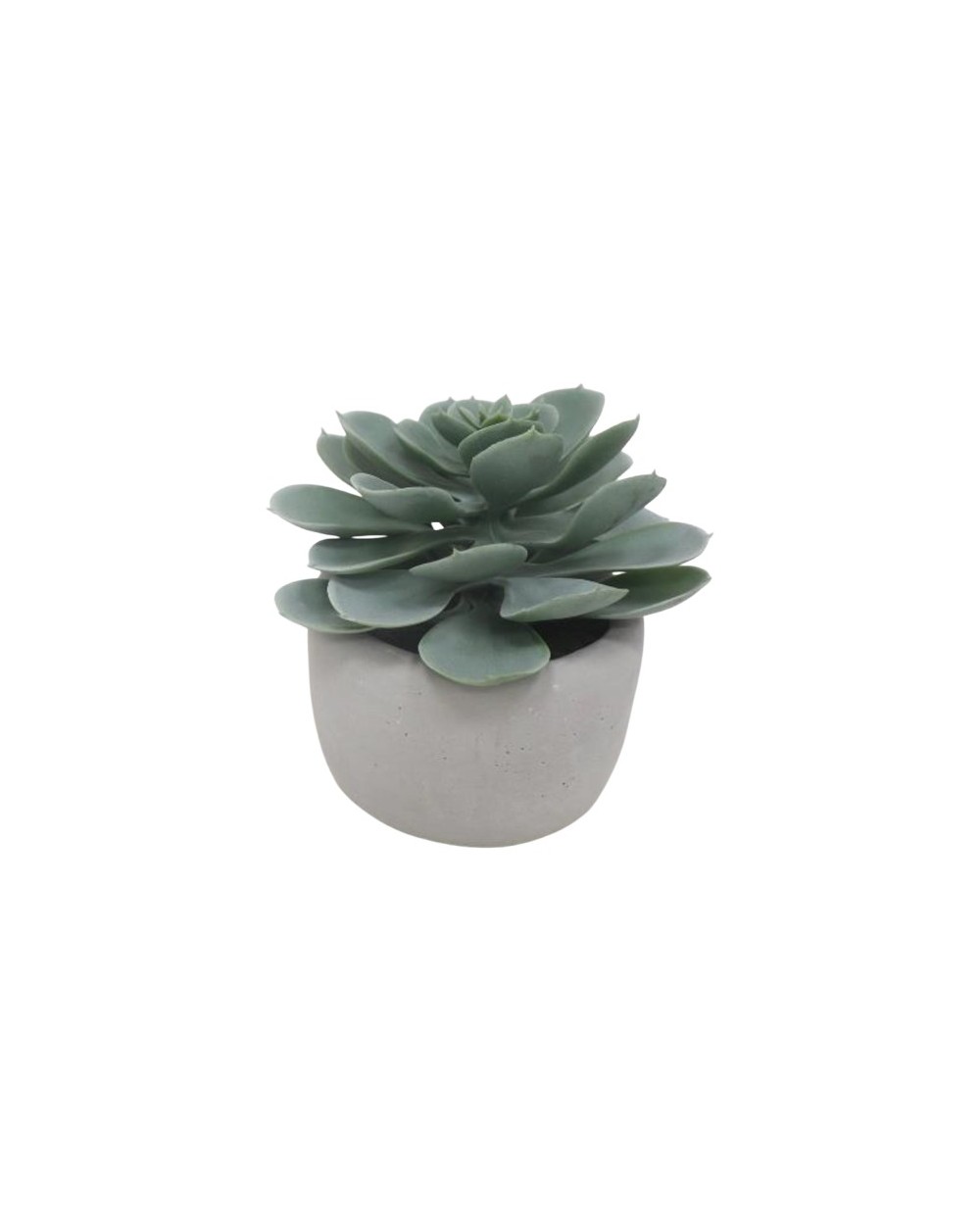 PLANTE ARTIFICIELLE POT CIMENT H12CM