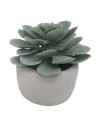 PLANTE ARTIFICIELLE POT CIMENT H12CM