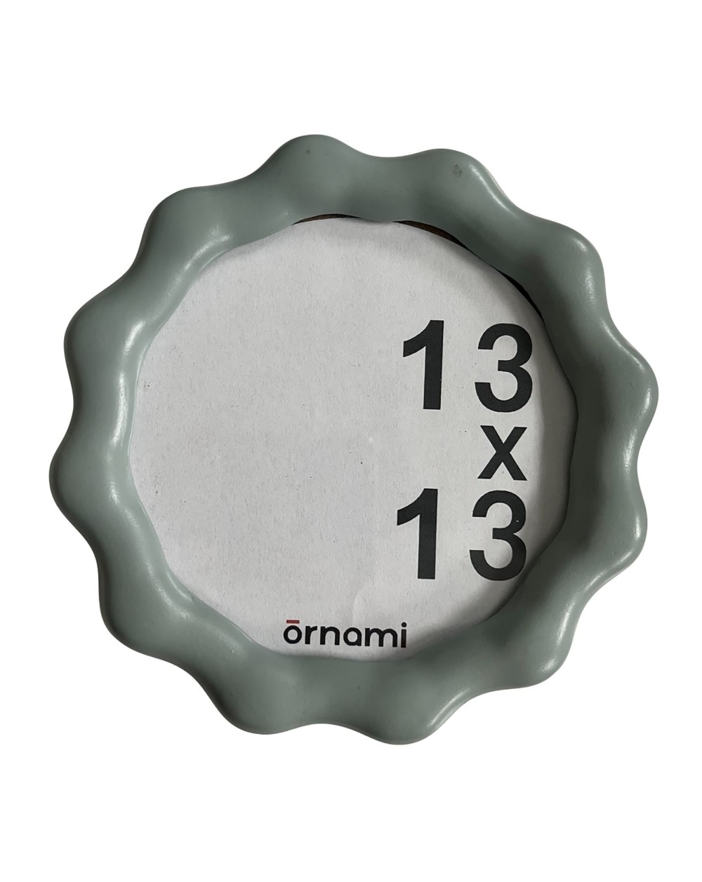 CADRE PHOTO ONDULE RESINE 13X13CM