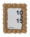 CADRE PHOTO 10X15 FLEUR RESINE
