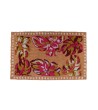 PAILLASSON  COCO 50X80CM IMPRIME FLORAL