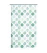 RIDEAU DOUCHE  POLYESTER PASTILLES 180X200CM