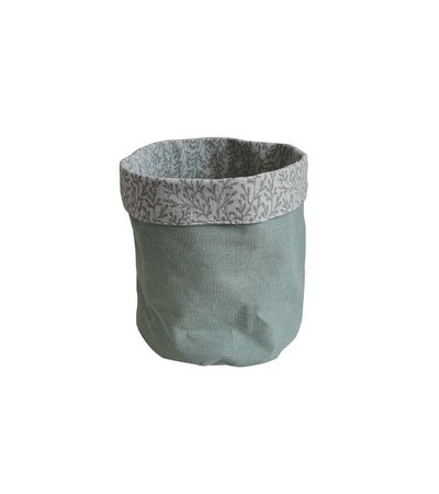 PANIER ROND POLYCOTON ENDUIT D15XH15CM