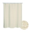 RIDEAU DOUCHE  POLYESTER  IMPR.  TISSAGE 180X200CM