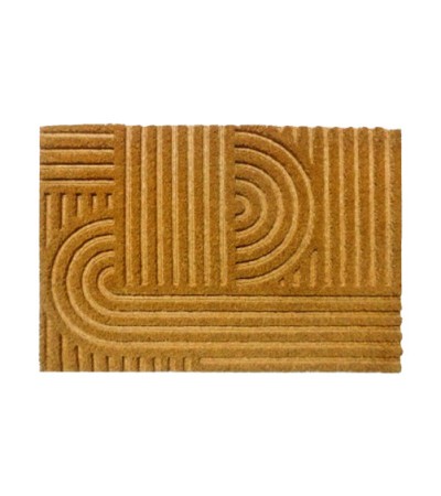 PAILLASSON COCO EMBOSSE 40X60CM MOTIFS ARTY