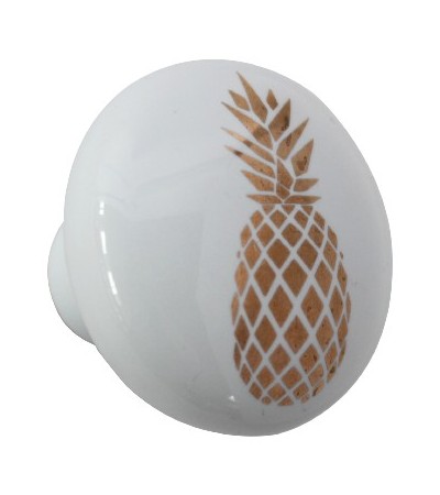 PATERE CERAMIQUE ANANAS 6CM