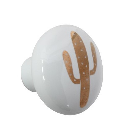PATERE CERAMIQUE CACTUS 6CM