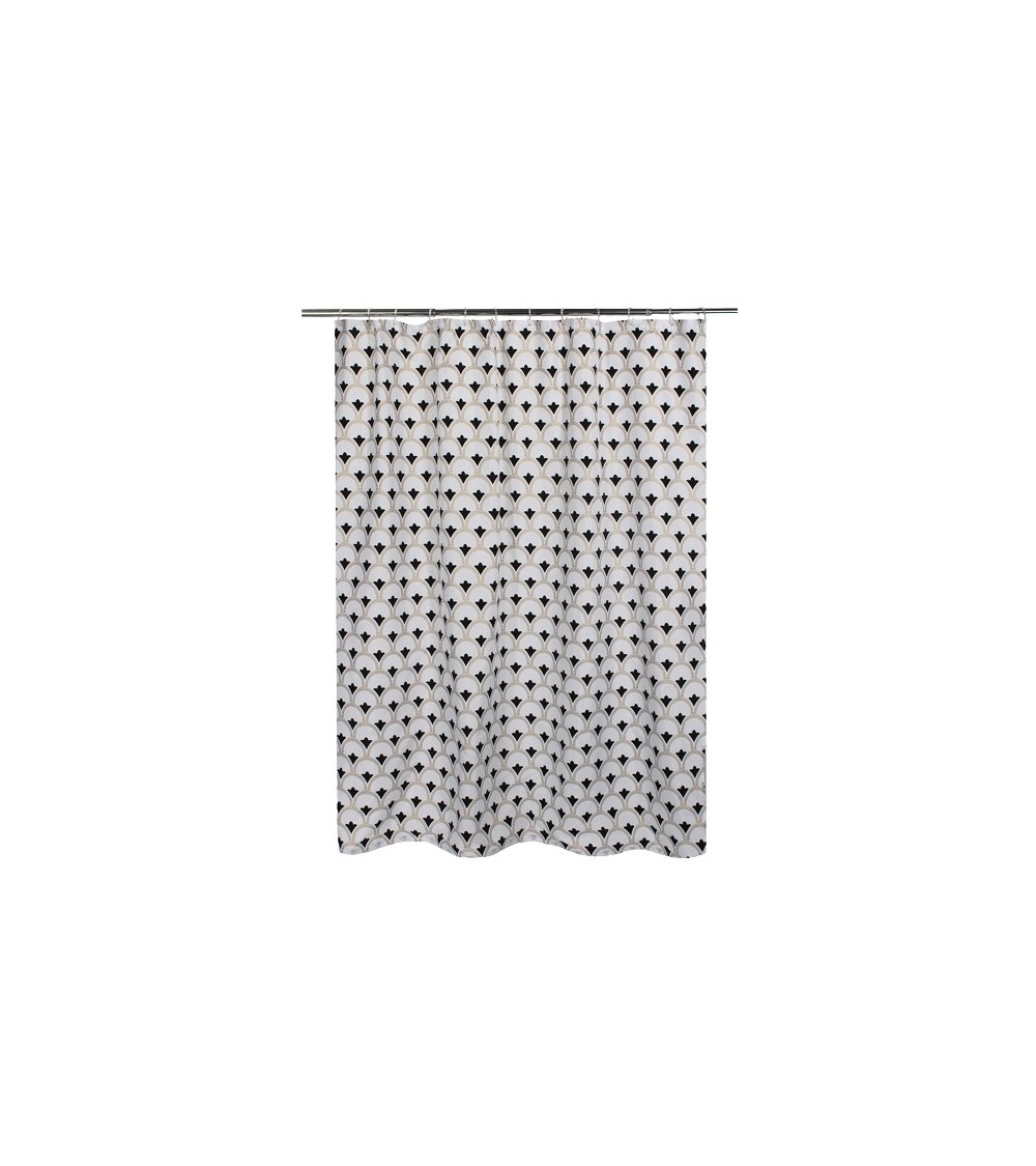 RIDEAU DOUCHE  POLYESTER  ARTY 180X200CM