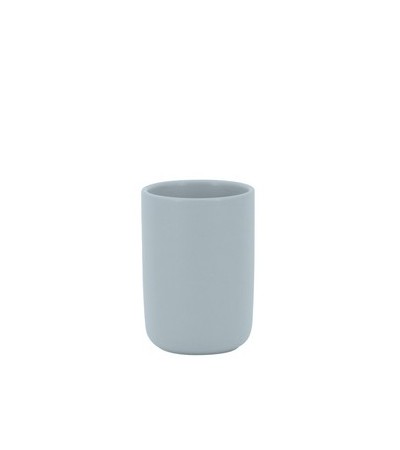 GOBELET  CERAMIQUE GRIS PERLE