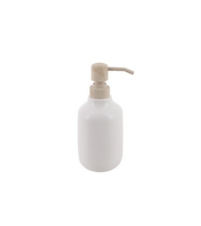 DISTRIBUTEUR SAVON CERAMIQUE BLANC MAT