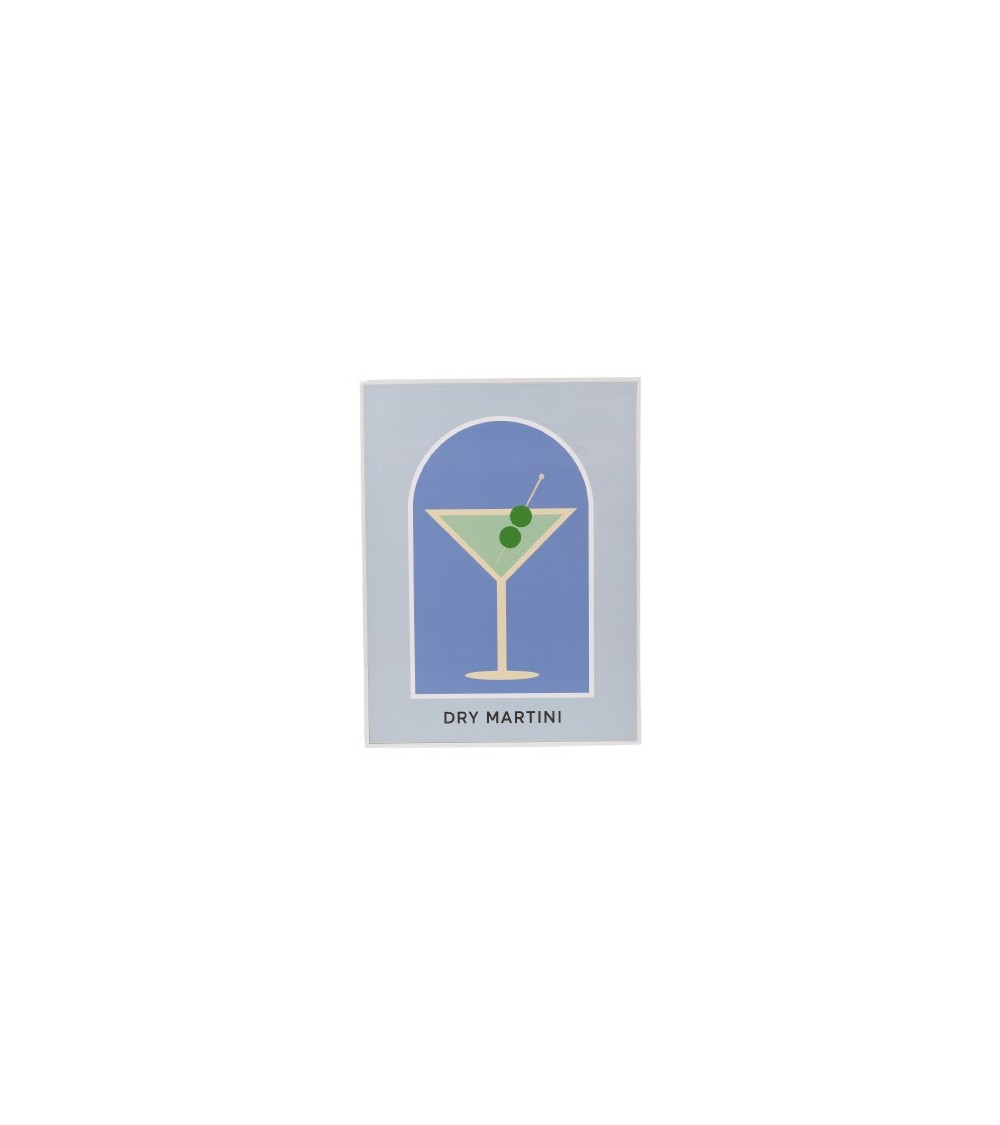 TOILE DECORATIVE DRY MARTINI  30X40 CM