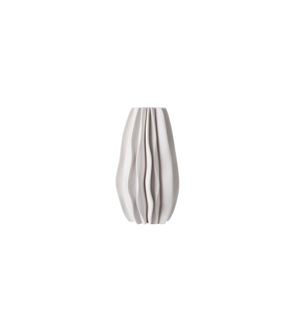 VASE ALVEOLE CERAMIQUE 3D 16X30CM