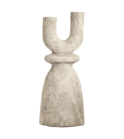 BOUGEOIR GRES  13.5X9.2X37.5 CM