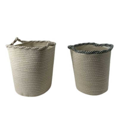 PANIERS  CORDE COTON  FINITION VAGUE S/2