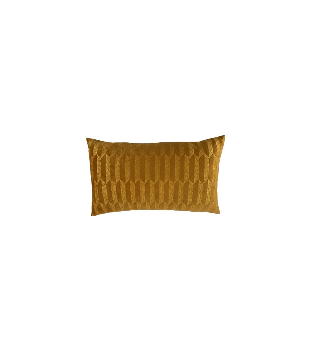COUSSIN VELOURS BRODE EFFET  3D 30X50CM