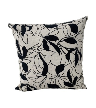 COUSSIN ALBA 40X40 COTON FEUILLAGE