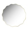 MIROIR METAL  FLEUR DIA 54CM