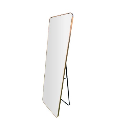 MIROIR PSYCHE  ALU DORE  50X160 CM