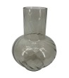VASE VERRE STRIE H25CM
