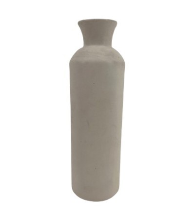 VASE CERAMIQUE GRES HT 27 DIA 8 CM