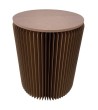POUF PLIABLE CARTON  ASSISE MDF D30X38CM