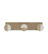 PATERE MDF 3 TETES  34X6X7 CM