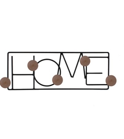 PATERE METAL HOME 5T 15X40CM