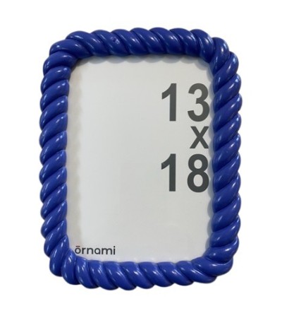 CADRE PHOTO TORSADE RESINE  13X18CM