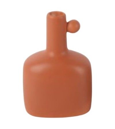 VASE CERAMIQUE ANSE PERLE 18CM