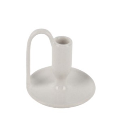 BOUGEOIR CERAMIQUE ANSE 11CM