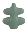 VASE CERAMIQUE FORME ORGANIQUE 19X20CM