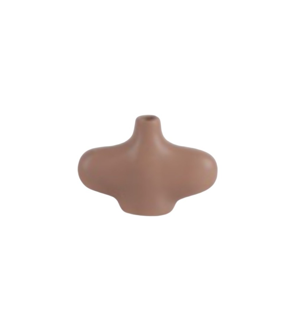 VASE CERAMIQUE FORME ORGANIQUE 18X12CM