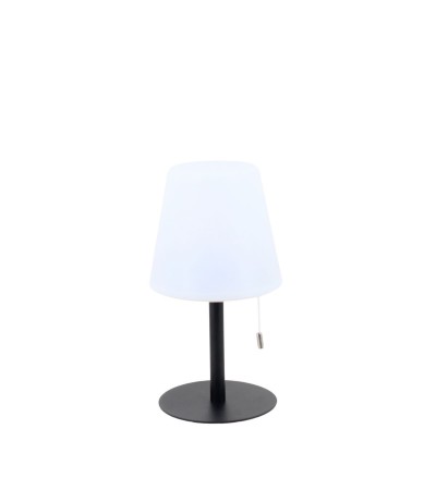 LAMPE USB METAL PP NOIRE CHANGING COLOR 30CM IP44