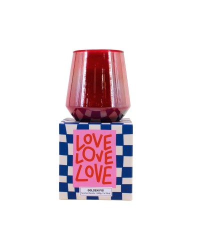 BOUGIE PARF.480G CONTENANT VERRE LUSTRE