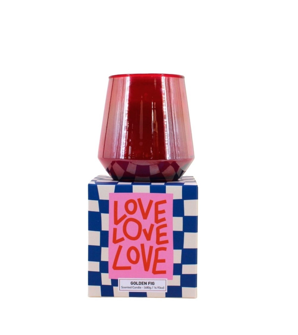 BOUGIE PARF.480G CONTENANT VERRE LUSTRE