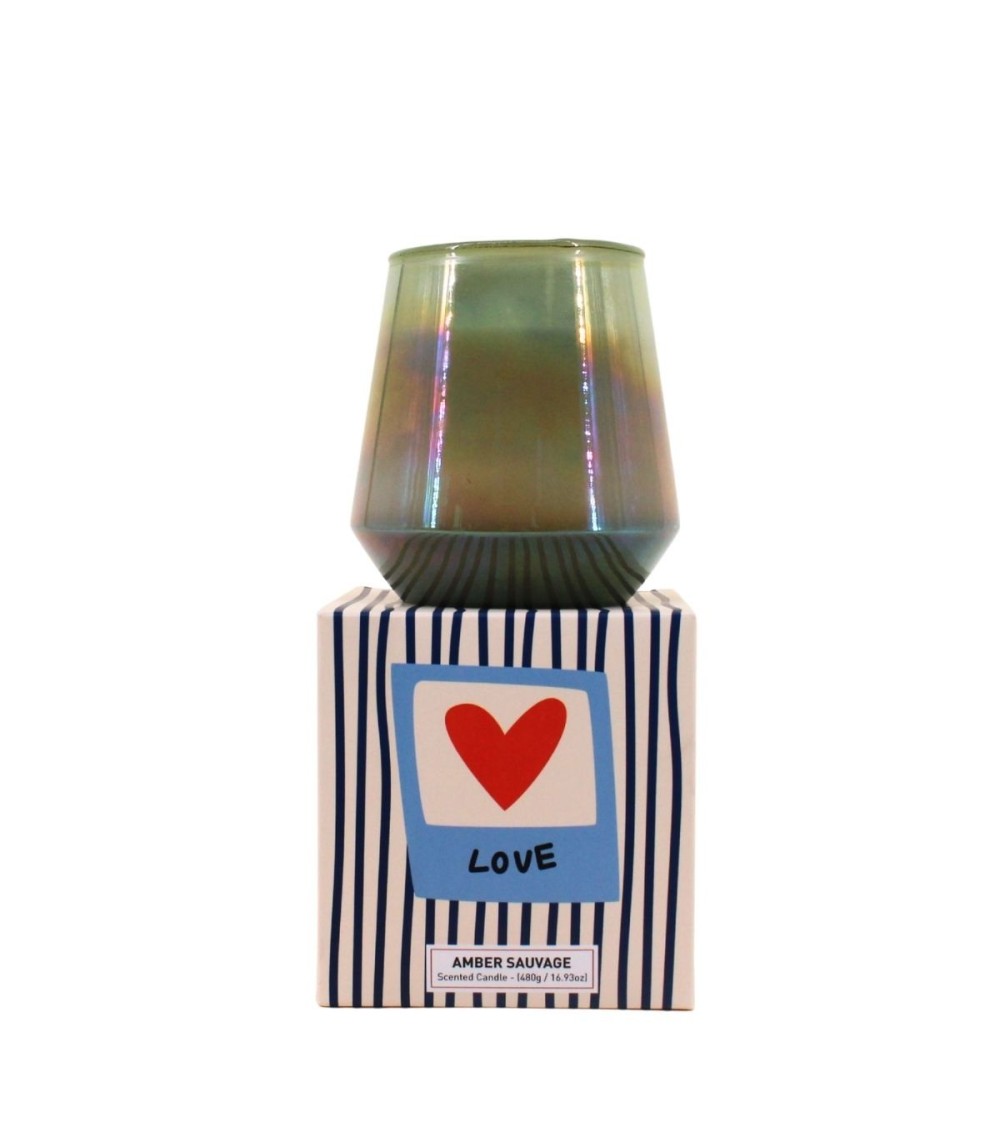 BOUGIE PARF.480G CONTENANT VERRE LUSTRE