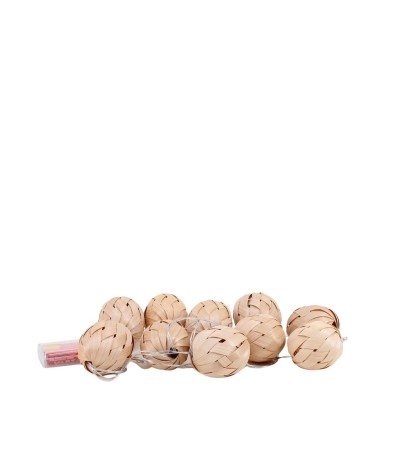 GUIRL LED 10 BOULES ROTIN