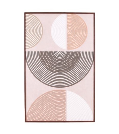 TOILE IMPRIME AZIEL MOTIFS GEOM.RELIEF 60X90CM