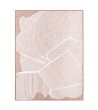 TOILE IMPRIME ABSTRAITE ORVANE EFFET MATIERE 60X80CM
