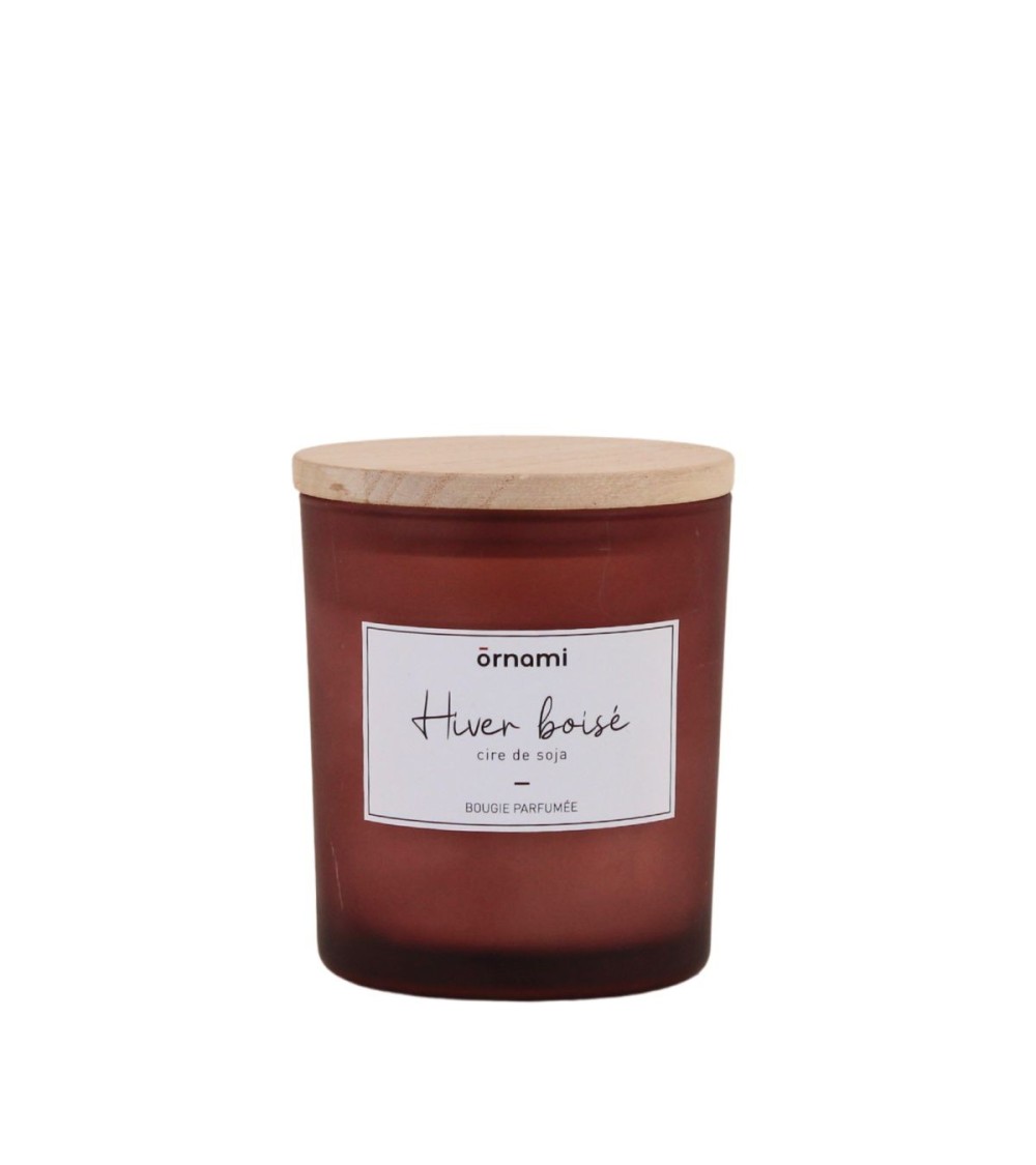 BOUGIE SOJA COUV BOIS PARF. HIVER BOISE 280GR