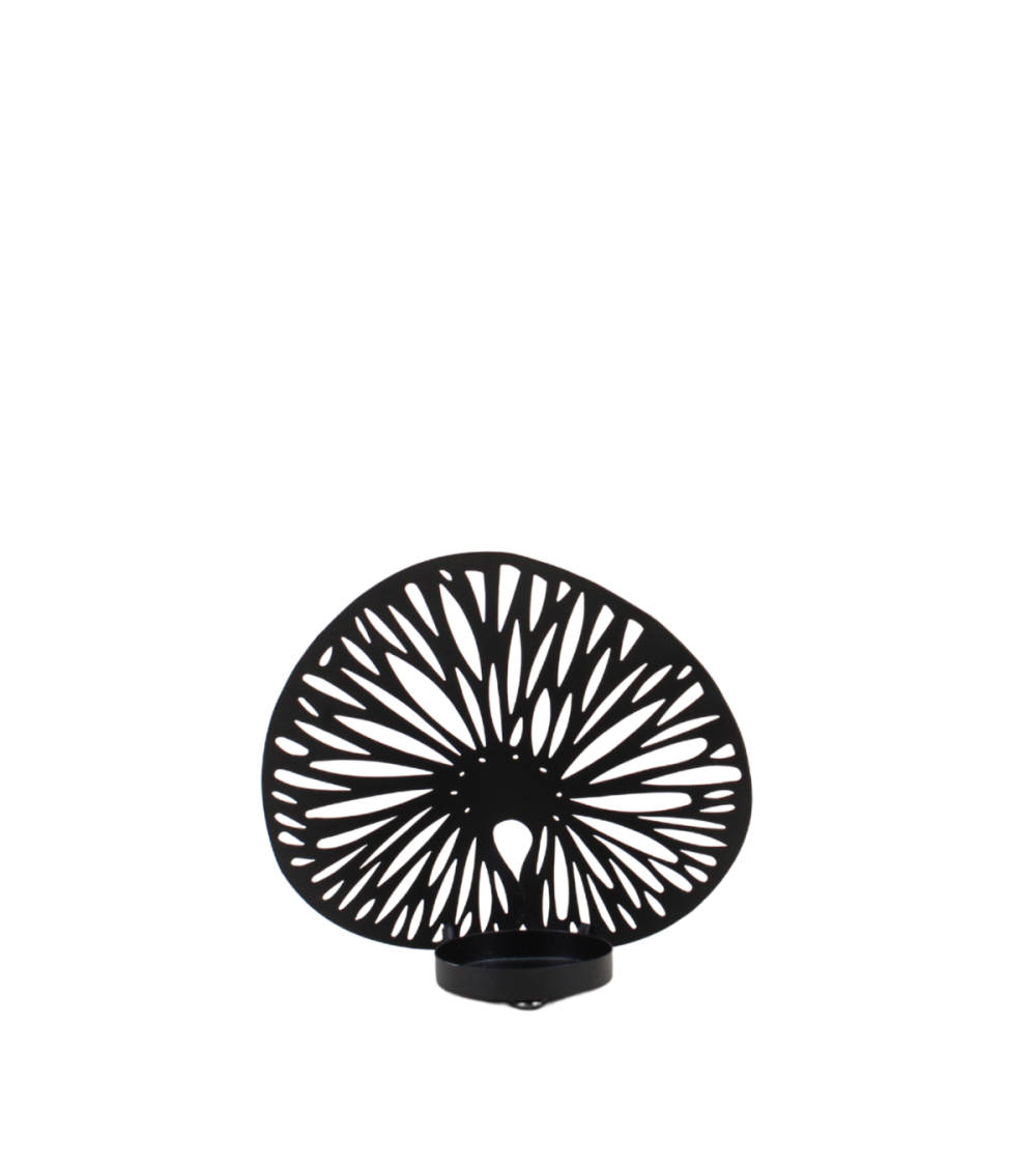 PHOTOPHORE METAL DECOUPE 14,5X8X14,5 CM