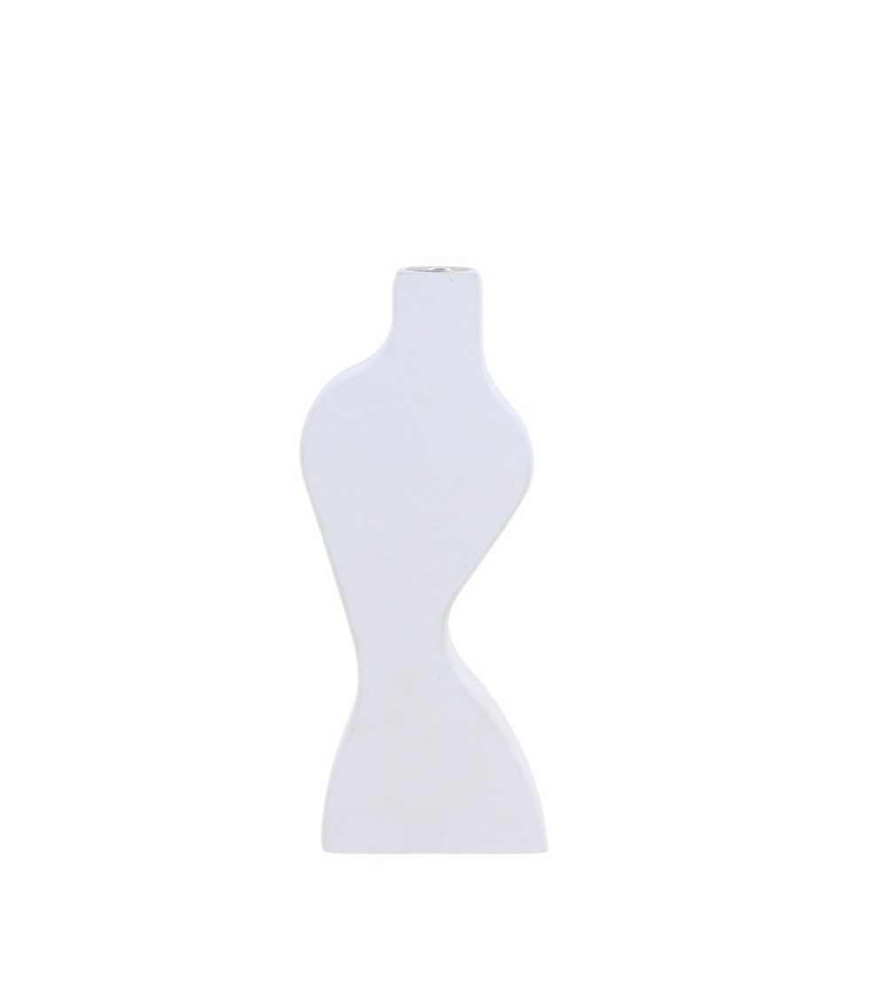 BOUGEOIR MDF FORME ONDULEE 12.5X3.6X30 CM