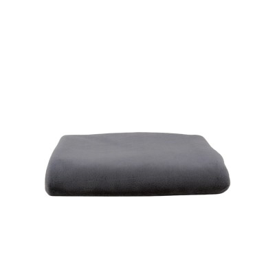 PLAID ESTEBE FAUSSE FOURRURE GRIS FONCE